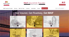 Desktop Screenshot of maifinsuranceonline.com